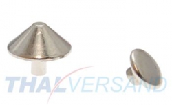 100er Pack Ziernieten Spike 10x5mm #15 Motivnieten Ledernieten