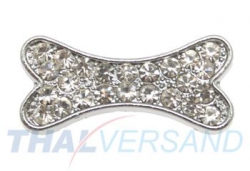 Strassmotiv - Knochen - zum Aufschieben - 4mm - Strass Motiv #30