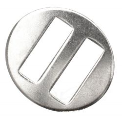 50er Pack Halfterring Halfterschnalle Oval 25mm Schiebeschnalle