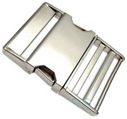 10er Pack Steckschnalle (Steckschlie�er) 50mm Zinkdruckguss 3002