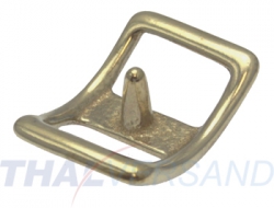 10er Pack Conwayschnalle Schiffchenschnalle 12mm MESSING