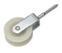 25er Pack Vogelrolle 50mm Nylon Seilrolle Umlenkrolle Vogelrolle