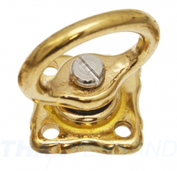 Messing Wirbel zum Anschrauben 25mm