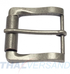 G�rtelschnalle 40mm Zinkdruckguss Nickel Antik