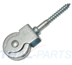 Vogelrolle 30mm mit Metallrolle Seilrolle Umlenkrolle Vogelrolle