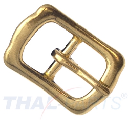 10er Pack Islandschnalle #123 20mm Messing rostfrei Stegschnalle
