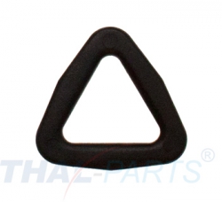 10er Pack Dreieck Triangel Ring 20mm Kunststoff