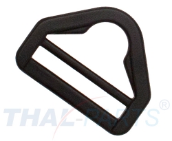 10er Pack F�nfeck F�nfkant Ring Schlaufe 25mm Kunststoff #417