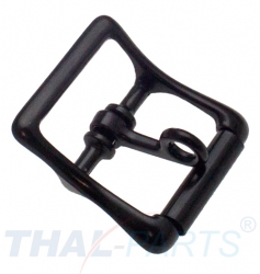 50er Pack Rollschnalle abschliebar 20mm Zinkdruckguss schwarz