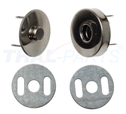 10er Pack Magnetverschluss  15mm Magnetschlo Magnetknopf