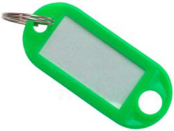 1.000er Pack Schl�sselschilder Gr�n Schl�sselanh�nger