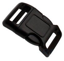 10er Pack Steckschnallen gebogen 30mm Acetal  ( Steckschlie�er )