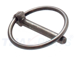 10er Pack Klappsplinte 4,5mm x 42mm Edelstahl Niro Klappstecker