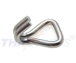 Drahthaken V2A zur Ladungssicherung fr 50mm Gurtband 85x12mm BL 3000 daN