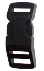 50er Pack Steckschnallen ( Steckschlie�er ) 12mm Acetal gebogen