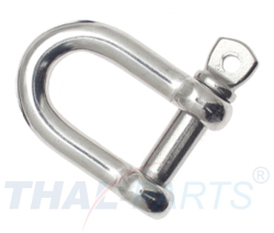 Schkel gerade kurze Form 10mm Edelstahl rostfrei Niro V4a