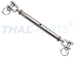 Wantenspanner M6 x 150mm Gabel-Gabel Edelstahl Niro Spannschraube fr Drahtseil