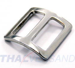 50er Pack Schieber ( Stopper ) gew�lbt, 20mm, Stahl vernickelt