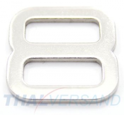 50er Pack Schieber ( Stopper ) 20mm Stahl vernickelt