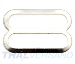 50er Pack Schieber ( Stopper ) Leicht 20mm Stahl vernickelt