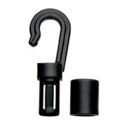10er Pack Seil Karabinerhaken 5mm f. Gummiseil Kordel etc.