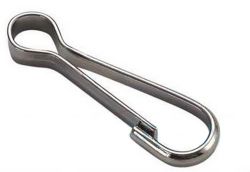 10er Pack Simplexhaken 80mm Stahl vernickelt �hnl. DIN 5287