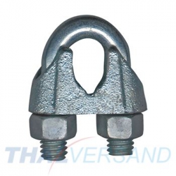 10er Pack Drahtseilklemme 11mm DIN 741 / Seilklemme