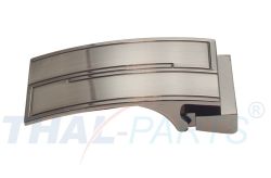 Grtelschnalle 30mm Zinkdruckguss Silber Antik #456