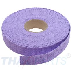 10m Gurtband 25mm Breit ca. 1,6mm stark / flieder Polypropylen