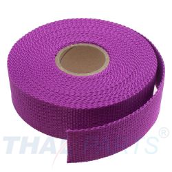 10m Gurtband 40mm Breit ca. 1,6mm stark / viola Polypropylen Fuchsia
