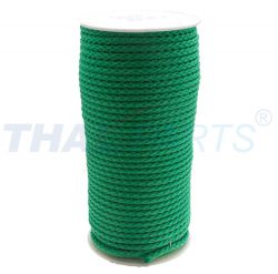 50m PP-Schnur 5,0mm  / 12 x geflochten gr�n