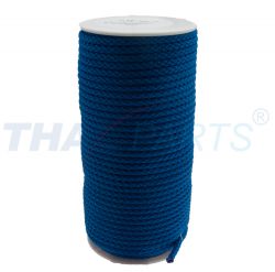 50m PP-Schnur 5,0mm  / 12 x geflochten blau