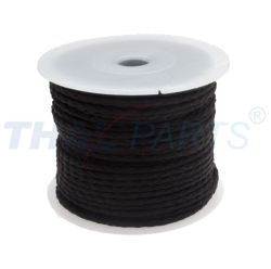 50m PP Universalschnur 3,0mm  / 12 x geflochten schwarz
