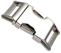 Metall Steckschnalle ( Steckschlieer ) 25mm Zinkdruckguss 3001