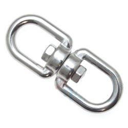 Wirbel Auge/Auge 58mm Edelstahl V4A