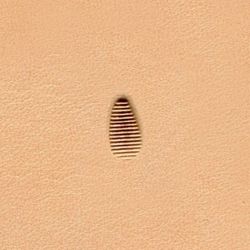 Punzierstempel Birnen-Schattierung 216, Gre 9 mm