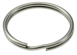 100er Pack Schlsselringe 20 x 1,2mm DNN vernickelt