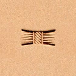 Punzierstempel Korbgeflecht 514S, Gre 16 mm