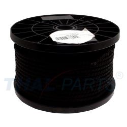 50m PP-Schnur 6,0mm  / 12 x geflochten schwarz