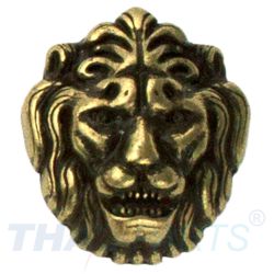 Concho #170 Kleiner Lwenkopf 20mm x 17mm Antik Bronze Conchos