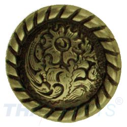 Concho #177 20mm Western Zaum Seil Conchos Antik Bronze