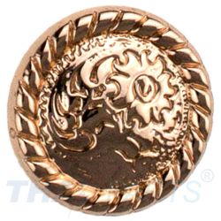 Concho #179 20mm Western Zaum Seil Conchos Gold