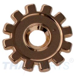 Concho #184 20mm Zahnrad Steampunk Bezel Gold Conchos