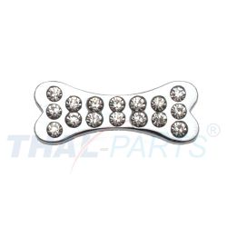 Strassmotiv Knochen f�r 10mm und 15mm Gurtband