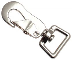 10er Pack Schwedenhaken mit eckigem Wirbel 20mm x 70mm Zinkdruckguss