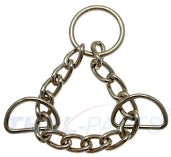 10er Pack Durchzugskette 137mm D30  Durchzugkette Zugstoppkette