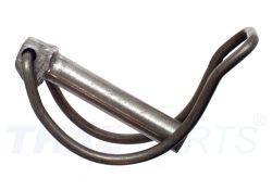 Klappstecker 10,0 x 60mm f. Rohr 55mm Edelstahl Niro Klappsplint