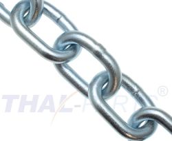 10m Schweikette 10mm x 40mm kurzgliedrig DIN 5685 Stahlkette Kette verzinkt