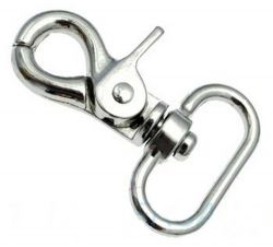 10er Pack Scherenkarabinerhaken 25x48mm Halbrunde se