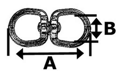 10er Pack Wirbel Rund 10mm x 56mm Zinkdruckguss vernickelt